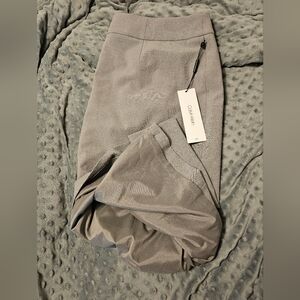 Calvin Klein Grey Pencil Skirt